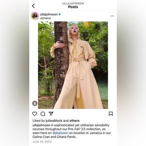 Ulla Johnson Philipa Ruffled Silk Top